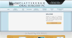 Desktop Screenshot of plattsburghoralsurgery.com